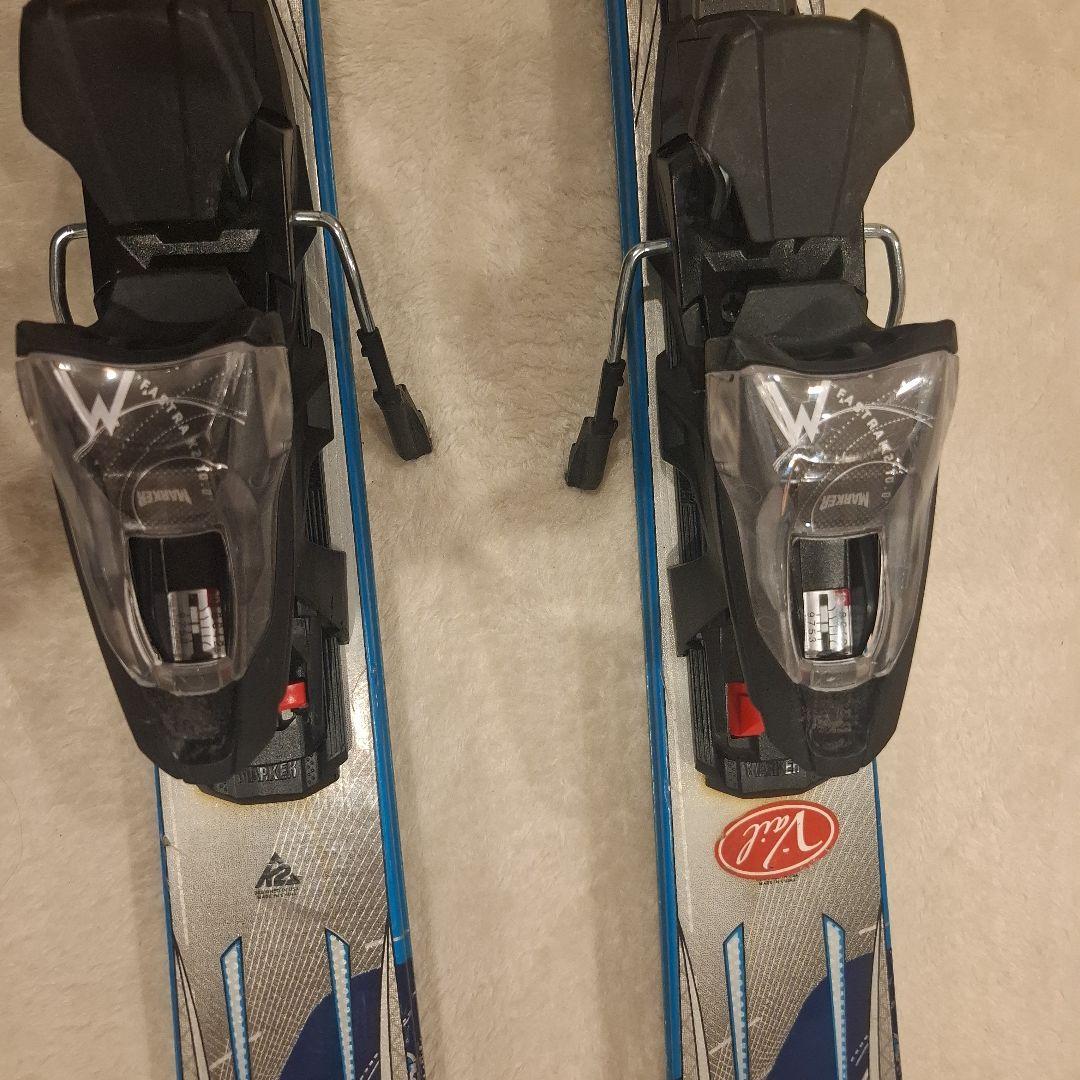 【送料無料‼︎】K2 163cm ツインチップ フリースタイル スキー