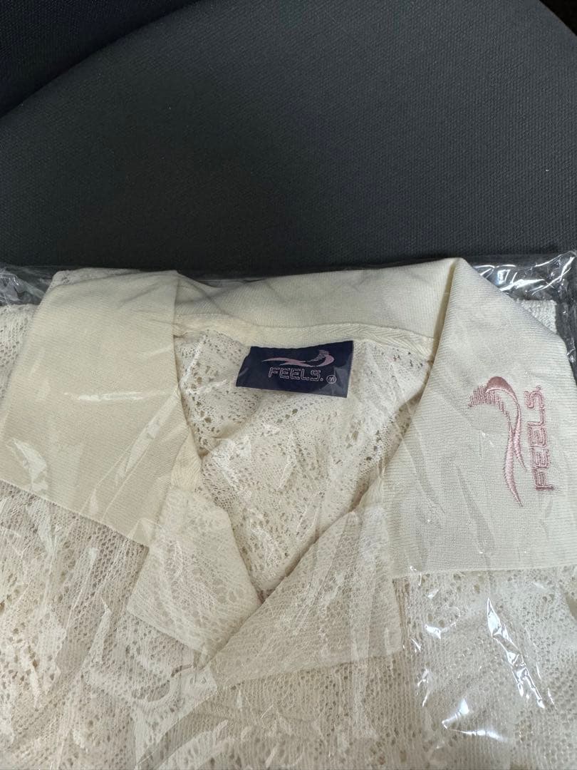 feels 上杉柊平　ポロシャツM 白(Ivory)