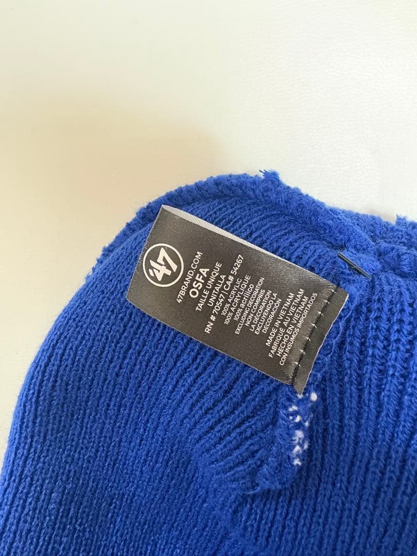 【新品】MLB ドジャース2025 ワールドシリーズ ニットキャップ ニット帽