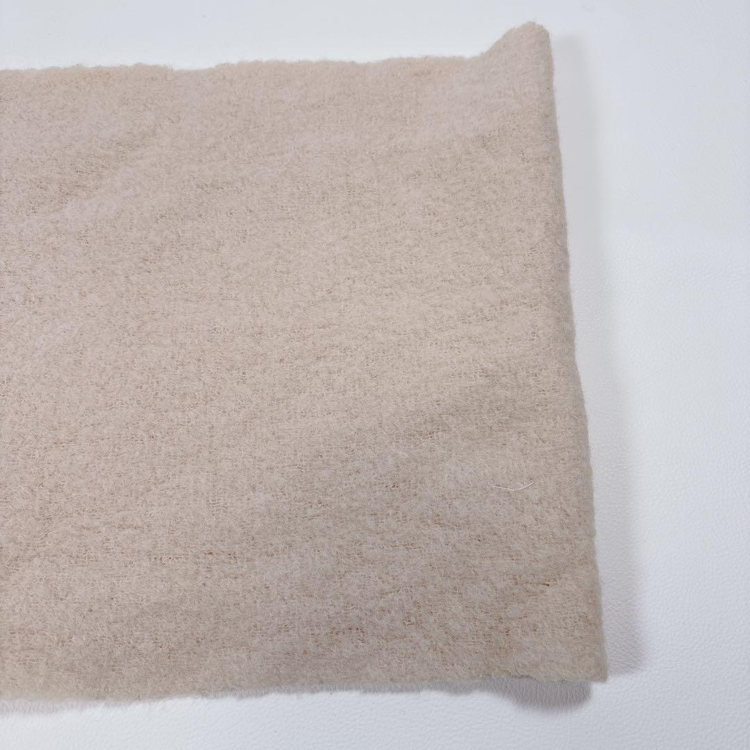 MARNI マルニ アルパカ マフラー ロゴラベル フリンジ ストール 大判