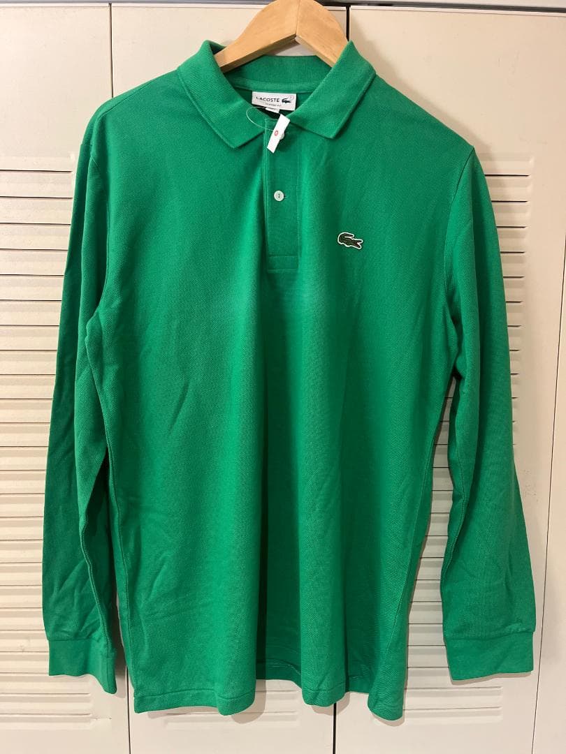 『新品未使用』ラコステ ポロシャツ 長袖 グリーン