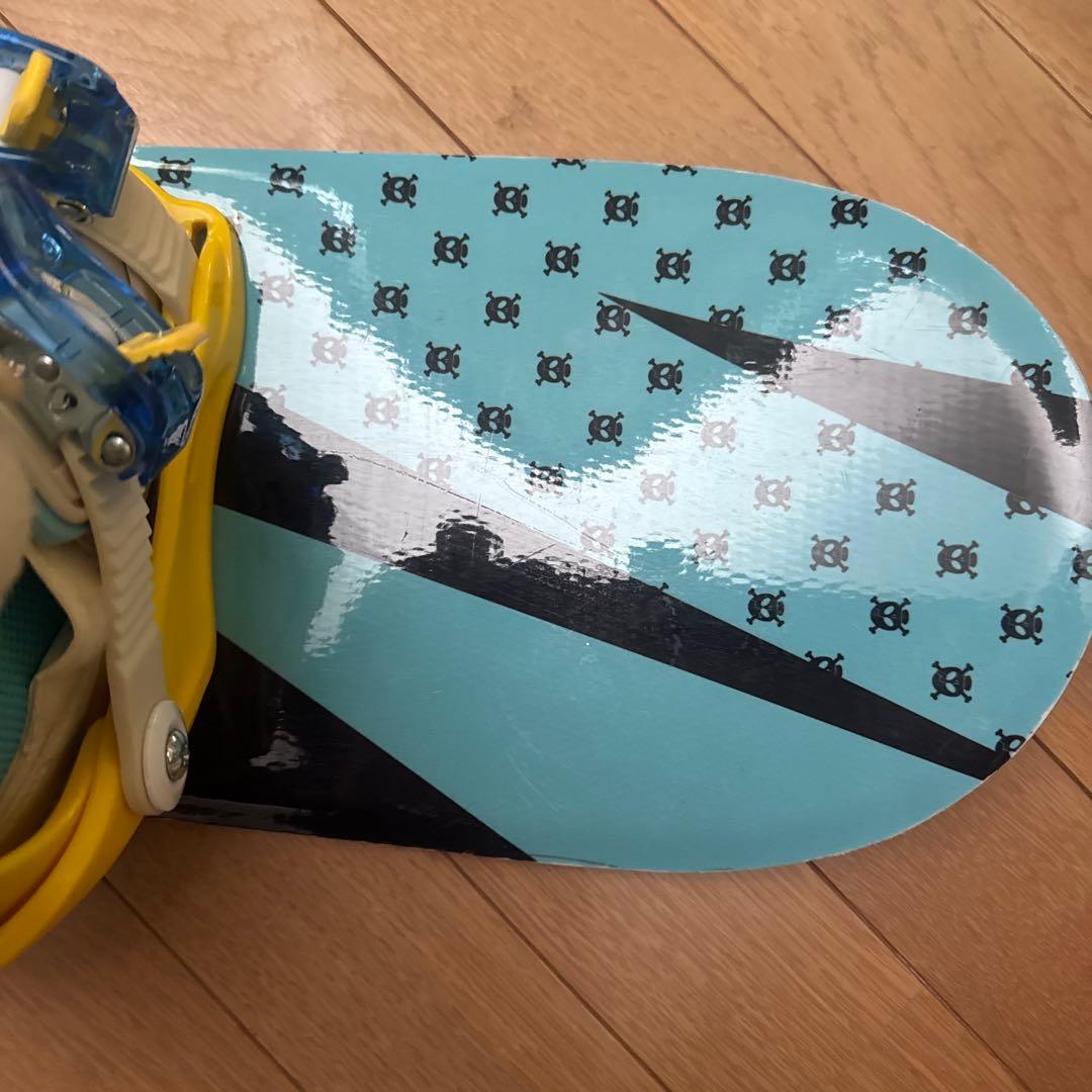 ジャンク品　IGNIO 100センチスノーボード　キッズ2点セット　ブーツおまけ