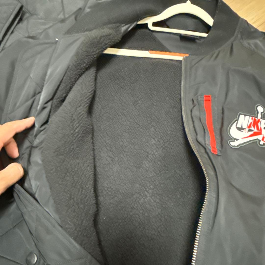 Jordan ブラック MA-1ジャケット XL