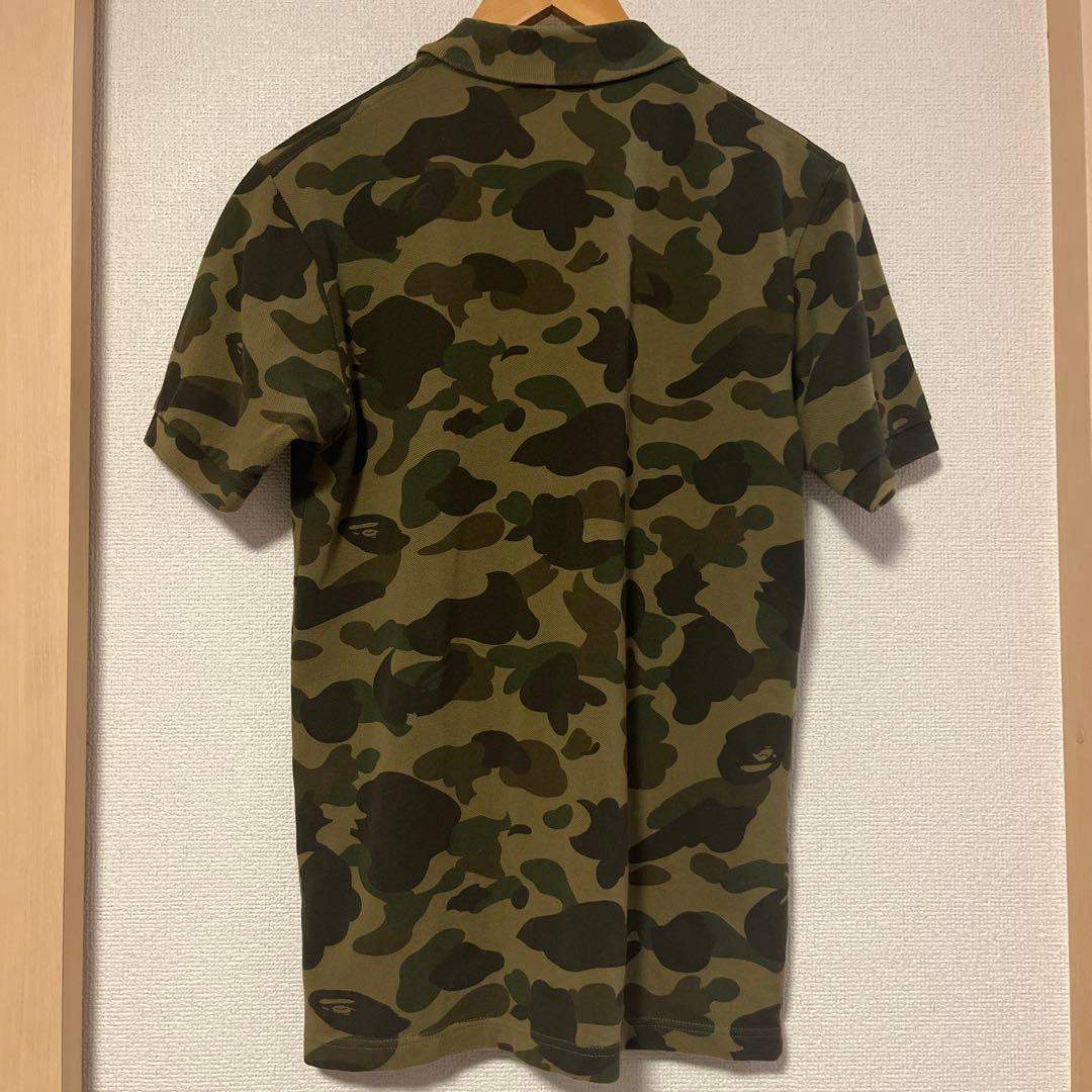 A Bathing Ape 迷彩柄ポロシャツ M