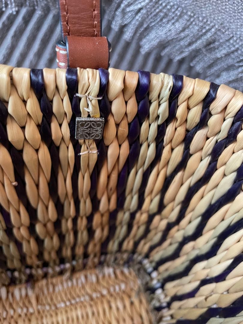 LOEWE ロエベ　スクエアバスケットカゴバック　スモール