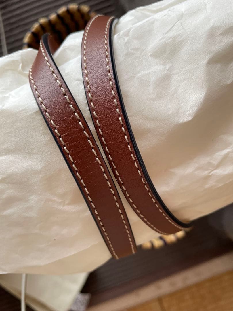 LOEWE ロエベ　スクエアバスケットカゴバック　スモール