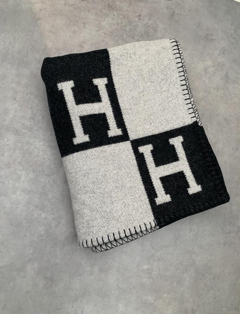 ★本日のみ大幅値下げ★　エルメス　ブランケット　アヴァロン　毛布　車　インテリア