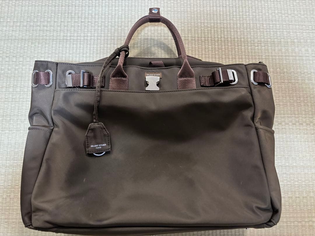 セレーンエテール　ビジネスバッグ　ブラウン