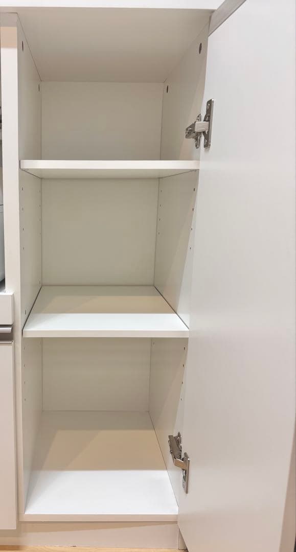 【送料込み】ニトリ レンジ台 RE9090 食器棚 キッチン収納 ホワイト幅90