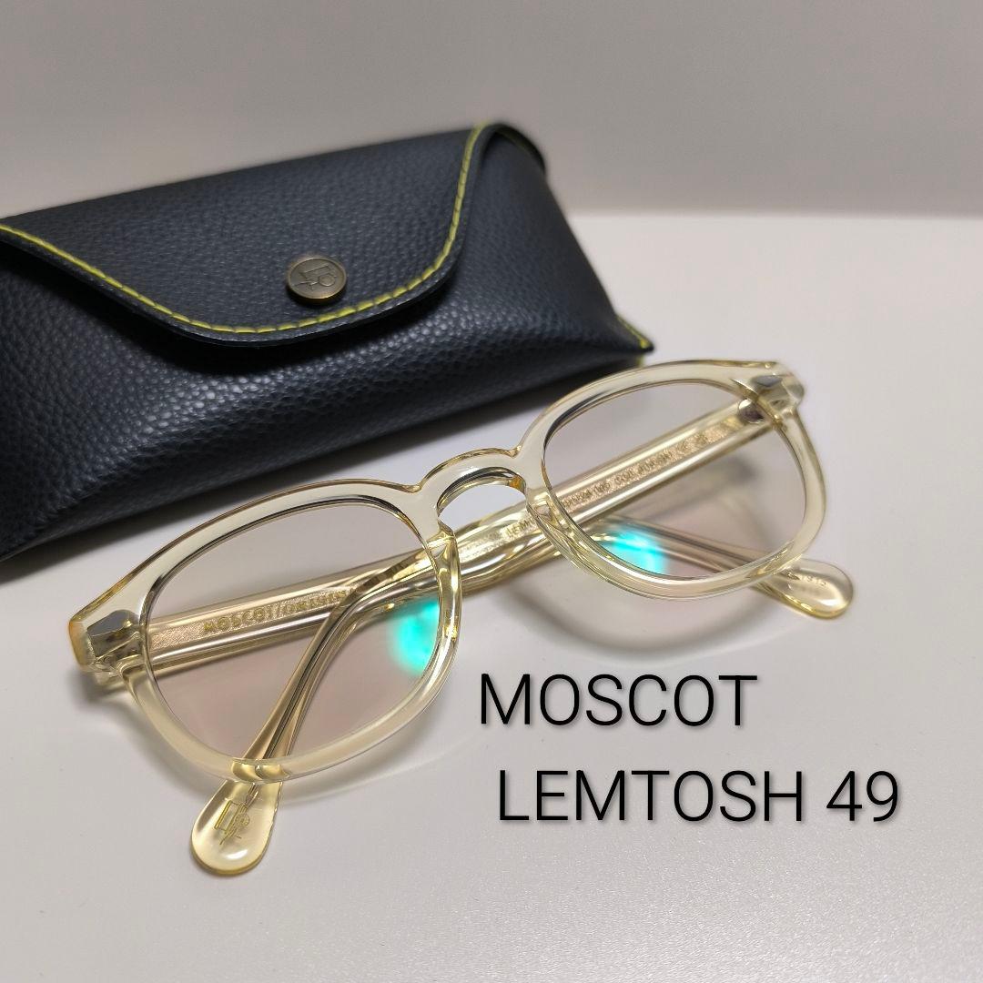 MOSCOT LEMTOSH 49 サングラス メガネ モスコット クリア