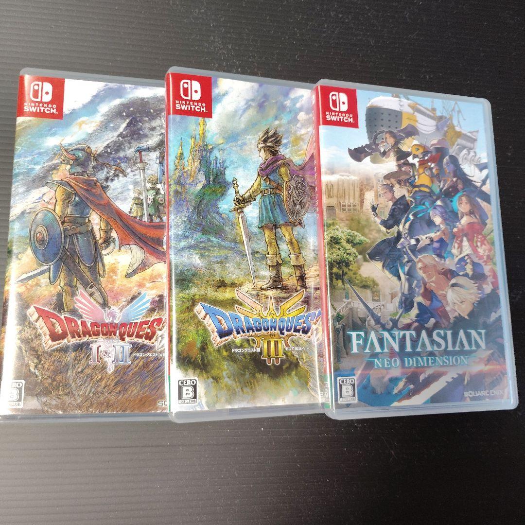 Switch ゲームソフトまとめ売り3本