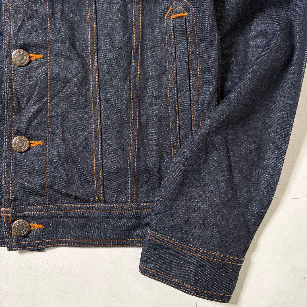 【美品】BURBERRY BLACKLABEL デニムジャケット 国産 濃紺 L