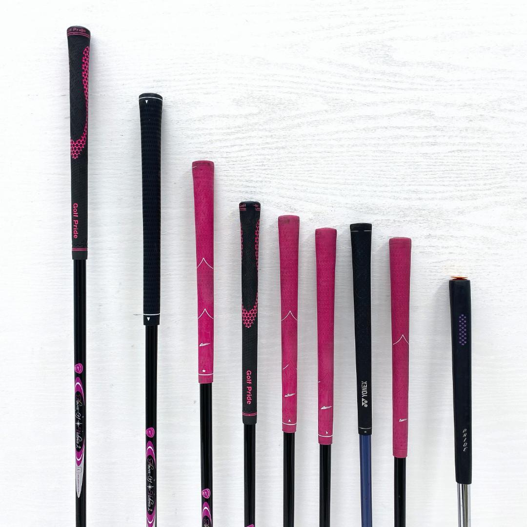 【初心者様推奨‼】 ワールドイーグル レディース ゴルフクラブ セット 9本 L