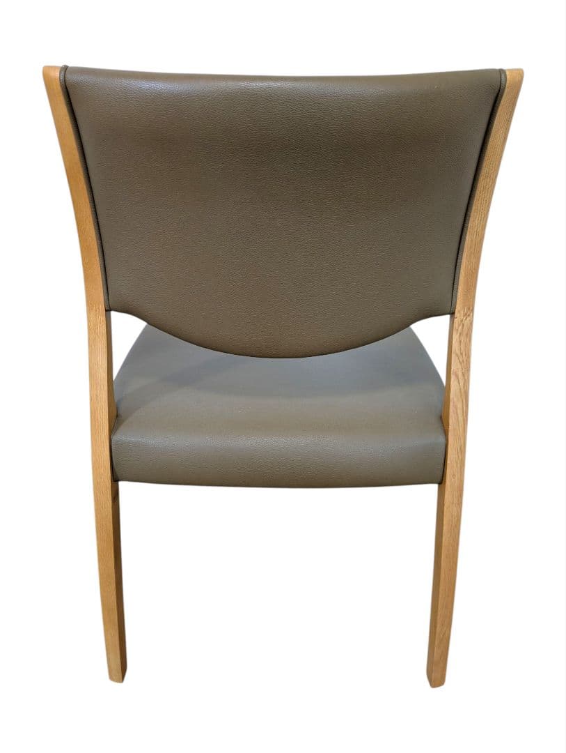 【極上品】浜本工芸 ダイニングチェア DC-5400 合成皮革 レザーチェア