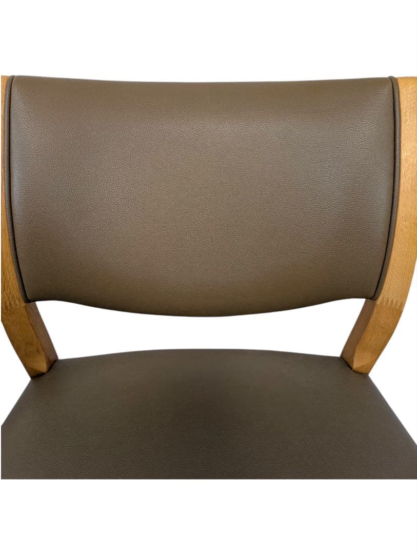 【極上品】浜本工芸 ダイニングチェア DC-5400 合成皮革 レザーチェア