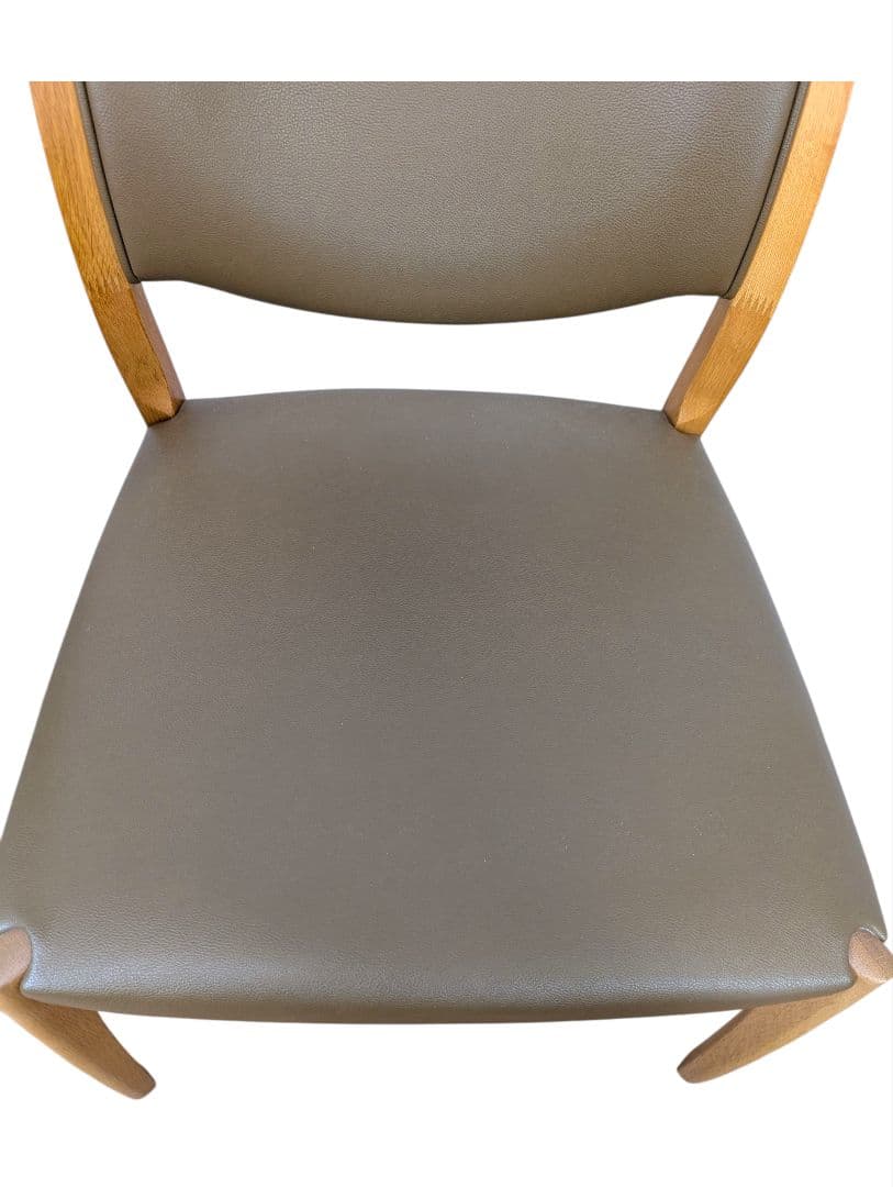 【極上品】浜本工芸 ダイニングチェア DC-5400 合成皮革 レザーチェア