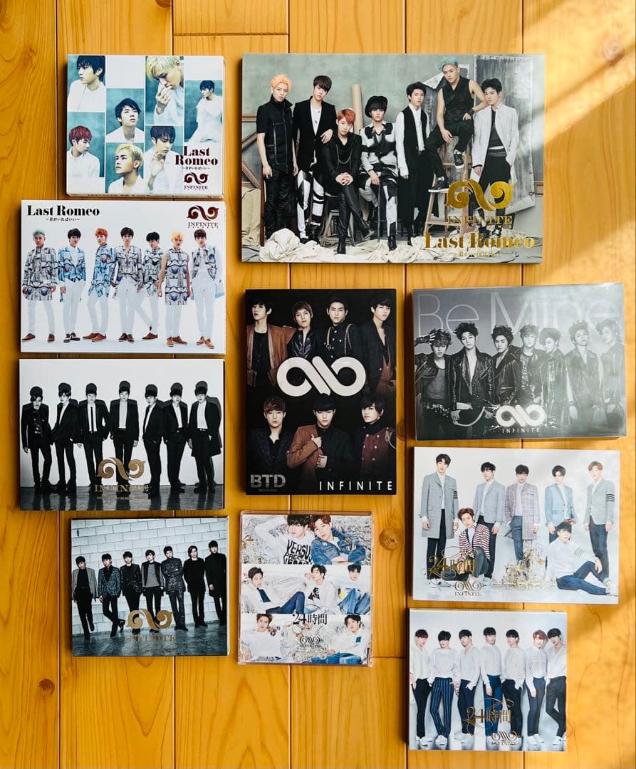 INFINITE 日本発売CD 10枚セット 初回生産限定盤 特典付き