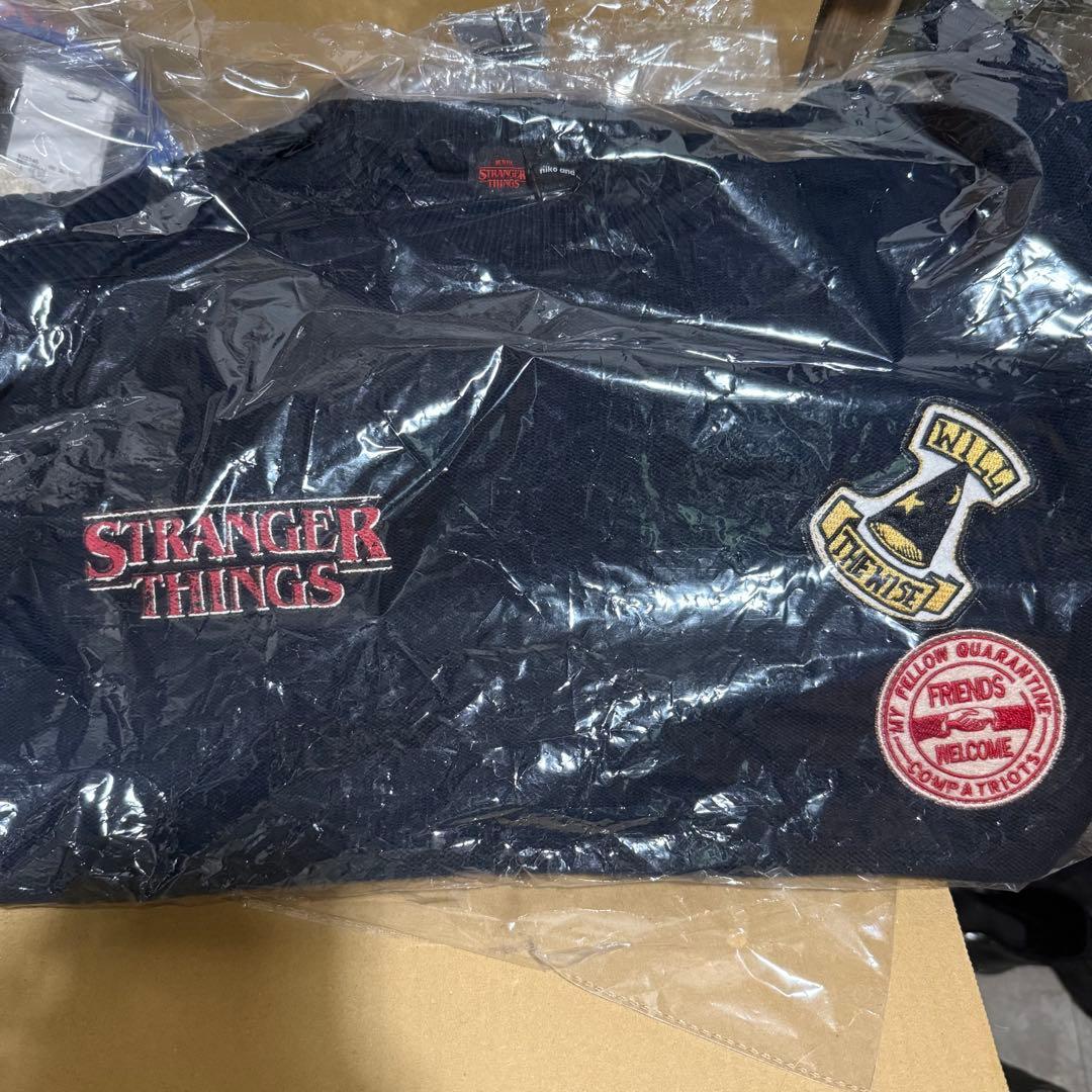 ストレンジャーシングス niko and ...コラボ アソートモチーフニット