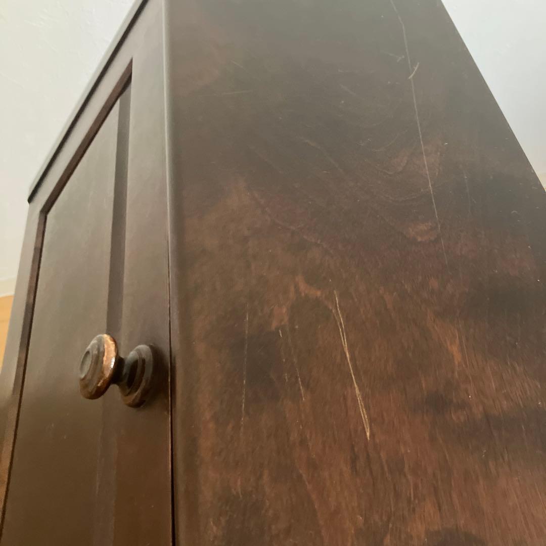 北海道民芸 ライティングビューロー チェスト 学習机 アンティーク インテリア