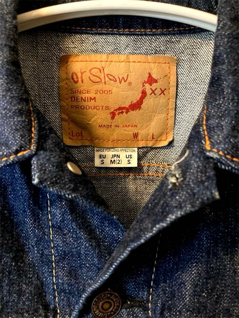 ひ*君様 orSlow 日本製 ¥38,000 60's 3rdタイプモデル レ
