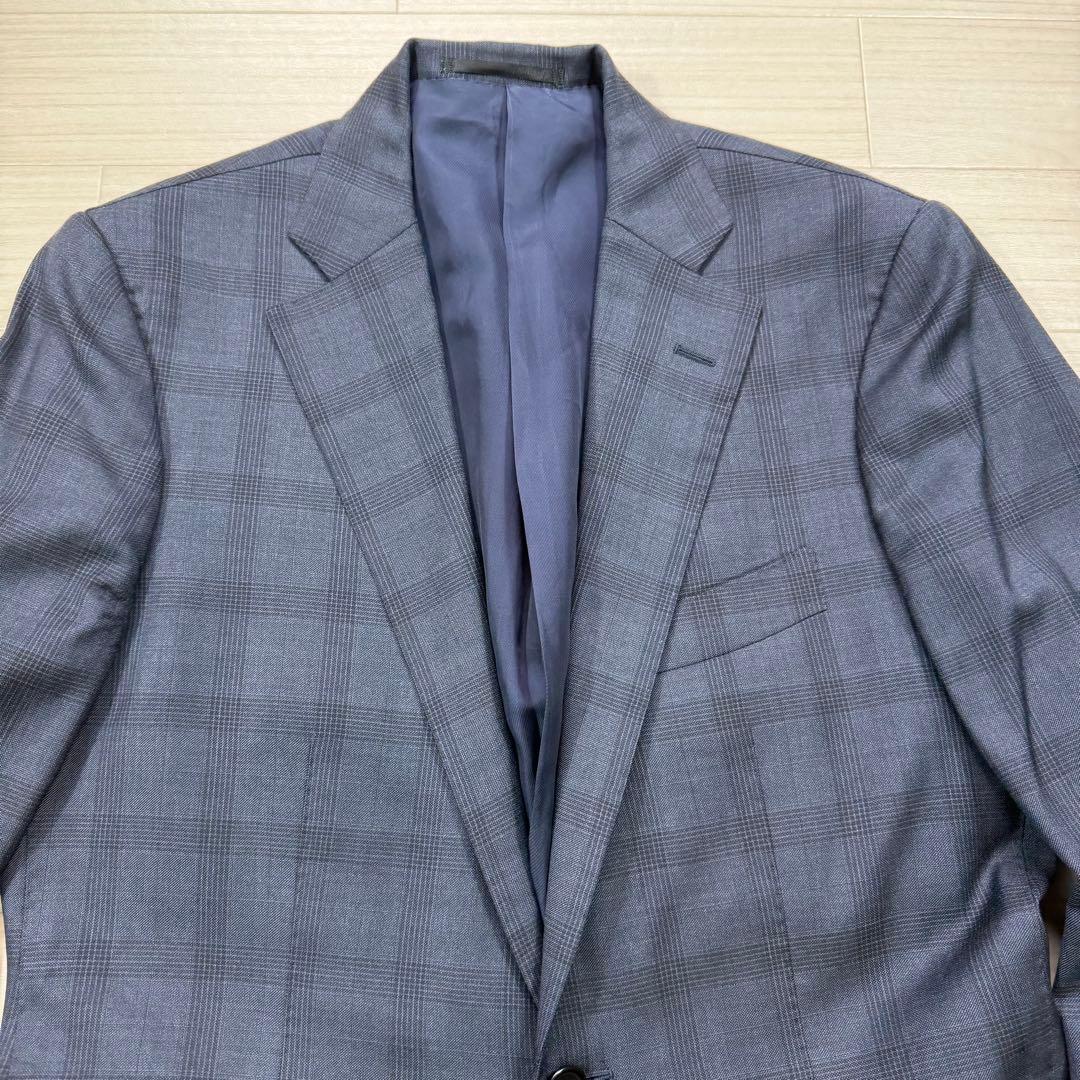 希少 トゥモローランド ピルグリム ロロピアーナ シルク混 グレンチェック XL