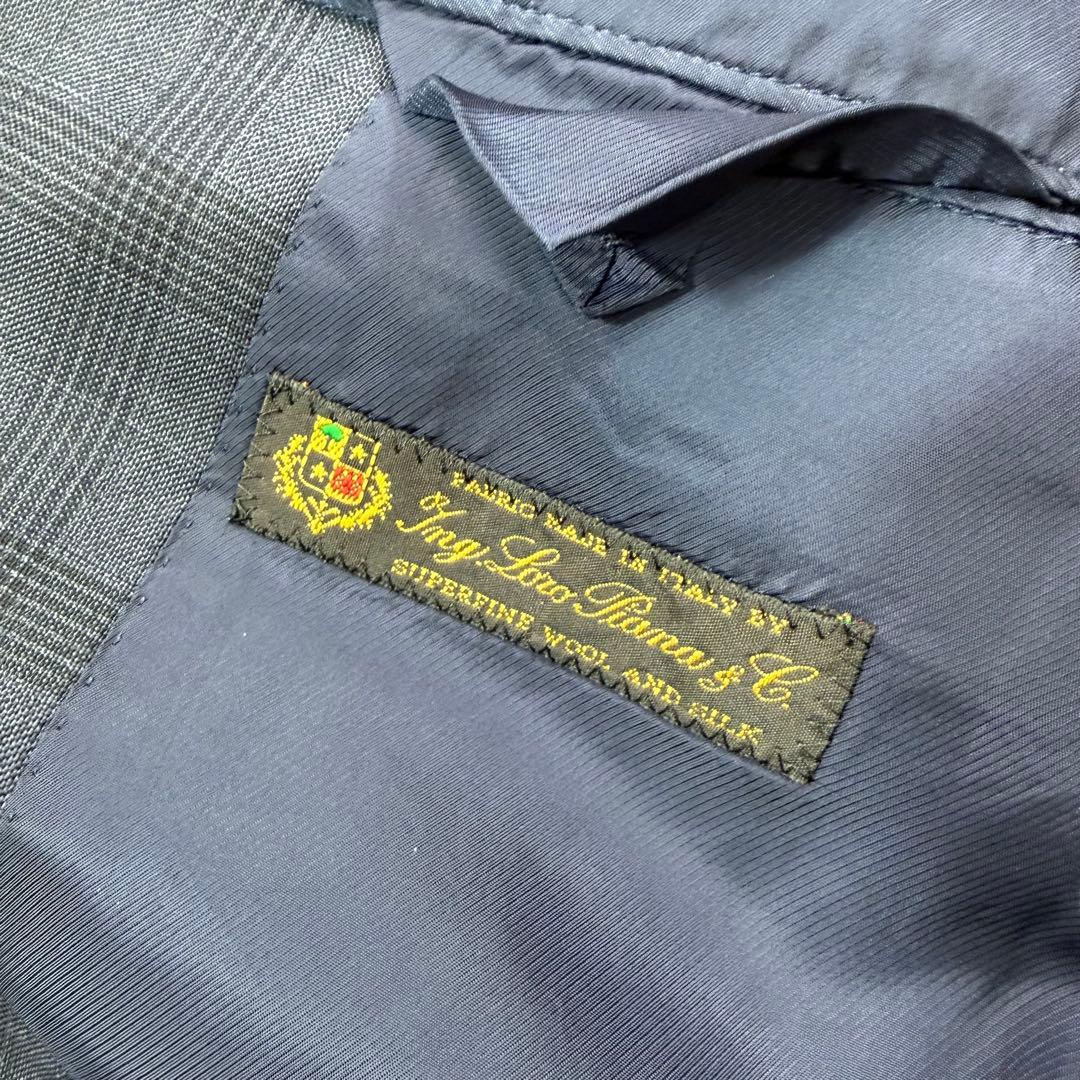 希少 トゥモローランド ピルグリム ロロピアーナ シルク混 グレンチェック XL