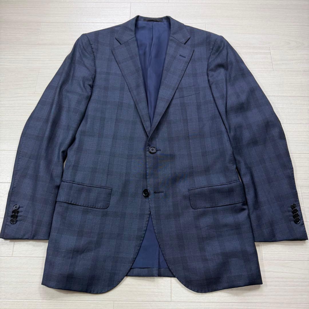 希少 トゥモローランド ピルグリム ロロピアーナ シルク混 グレンチェック XL