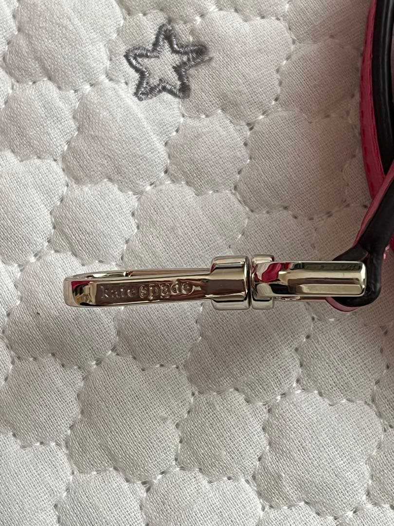 【値下げしました】kate spade クロコダイル風ショルダーバッグピンク
