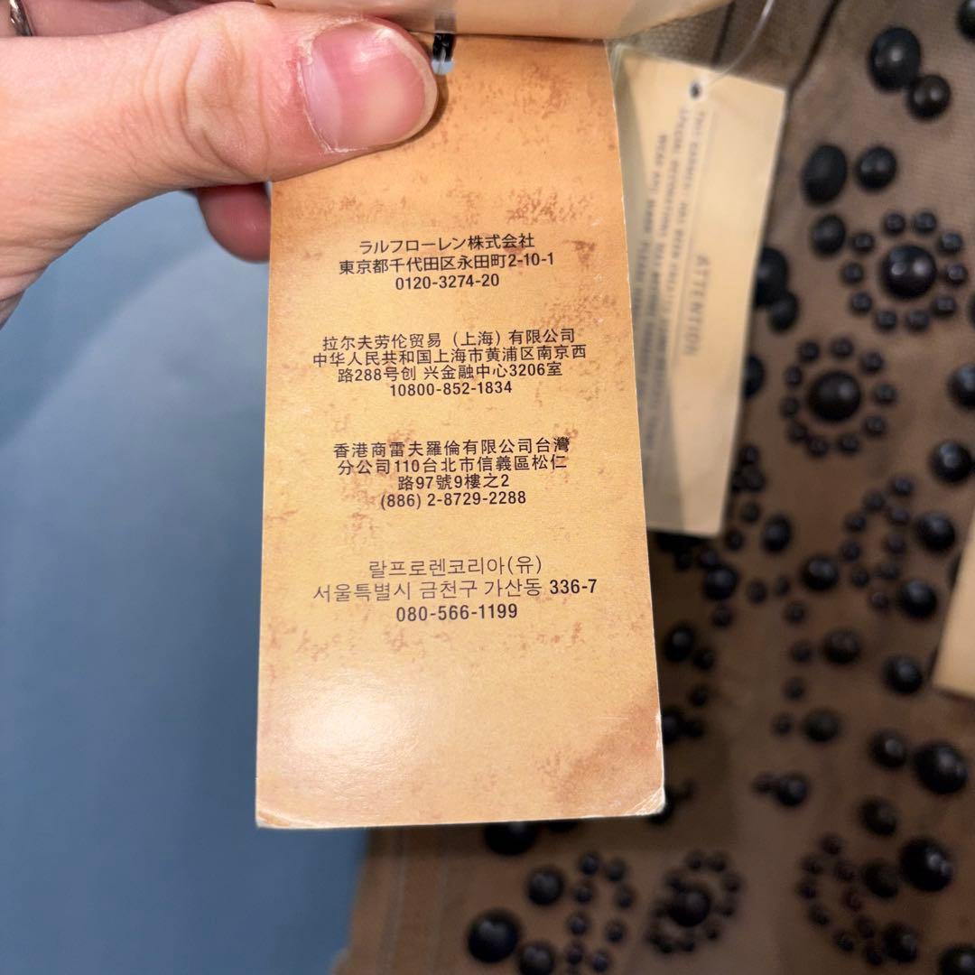 【新品】タグ付き ラルフローレン スタッズ ペインターパンツ ダブルニー