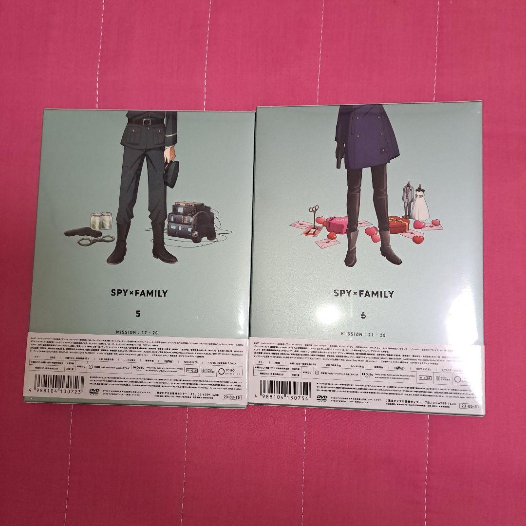 [新品未開封]SPY×FAMILY　DVD 　全六巻セット 初回生産限定版