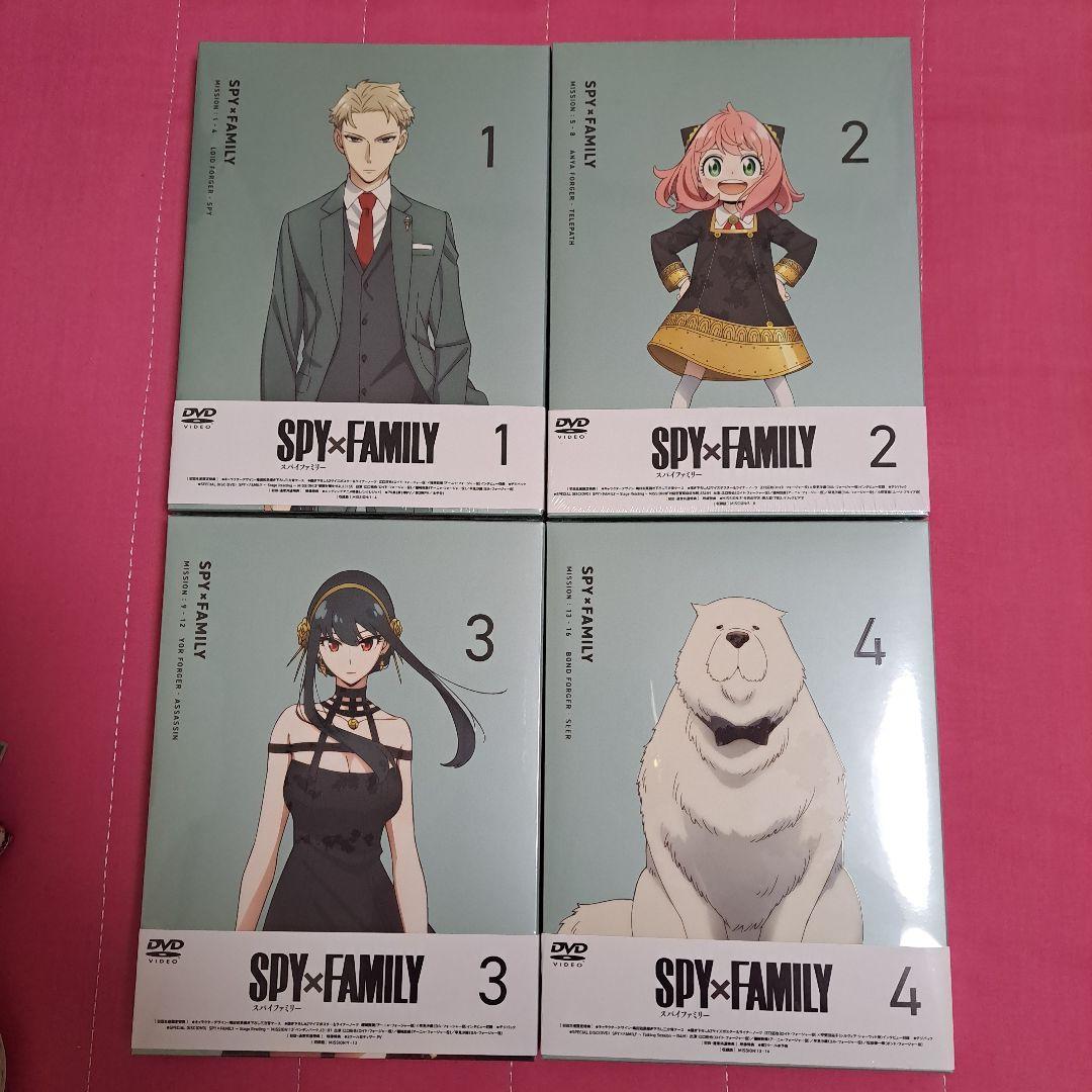 [新品未開封]SPY×FAMILY　DVD 　全六巻セット 初回生産限定版