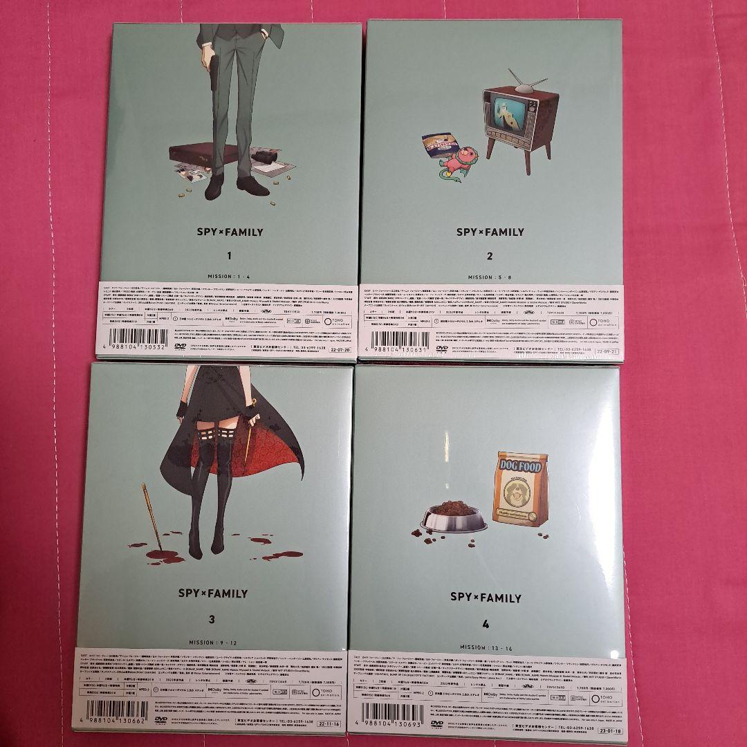 [新品未開封]SPY×FAMILY　DVD 　全六巻セット 初回生産限定版