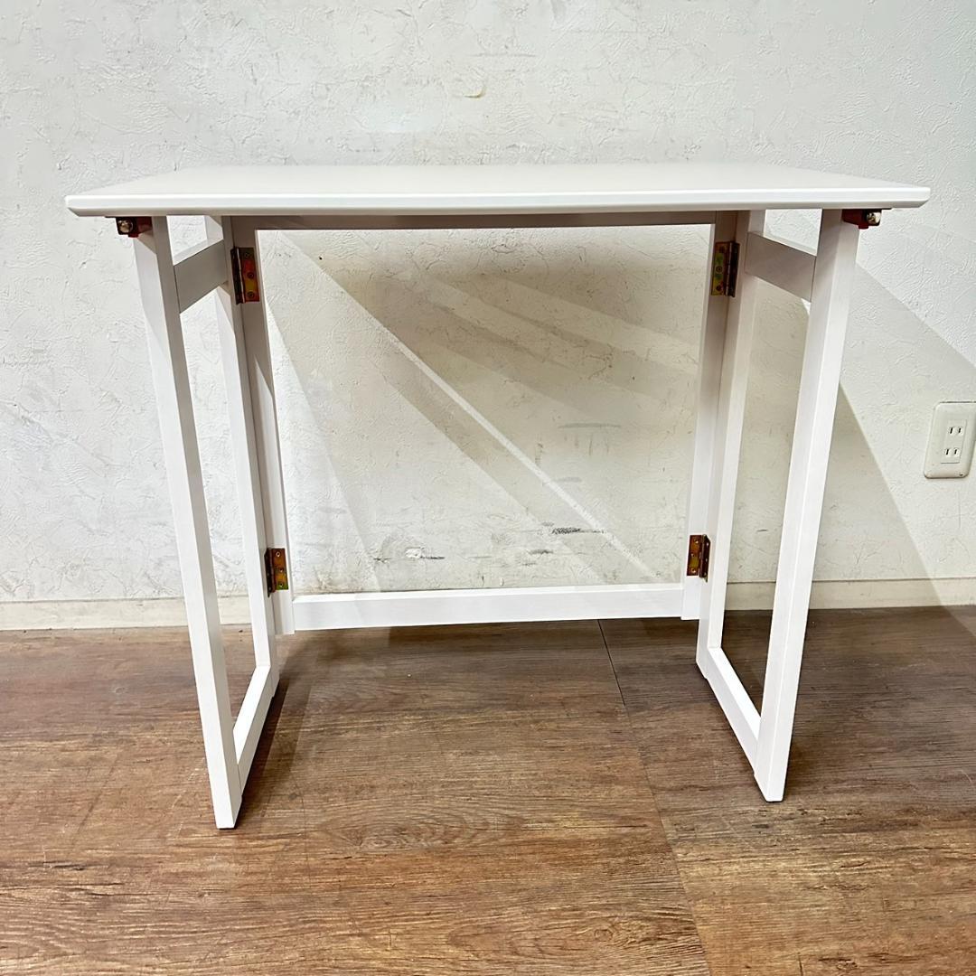 【新品・未使用】 デスク　折りたたみデスク＆チェアー　学習机　2点セット