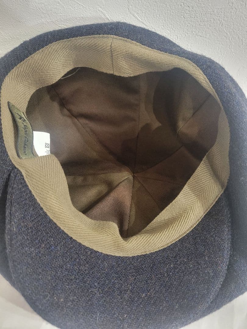 Nigel Cabourn ウール キャスケット ネイビー Mサイズ