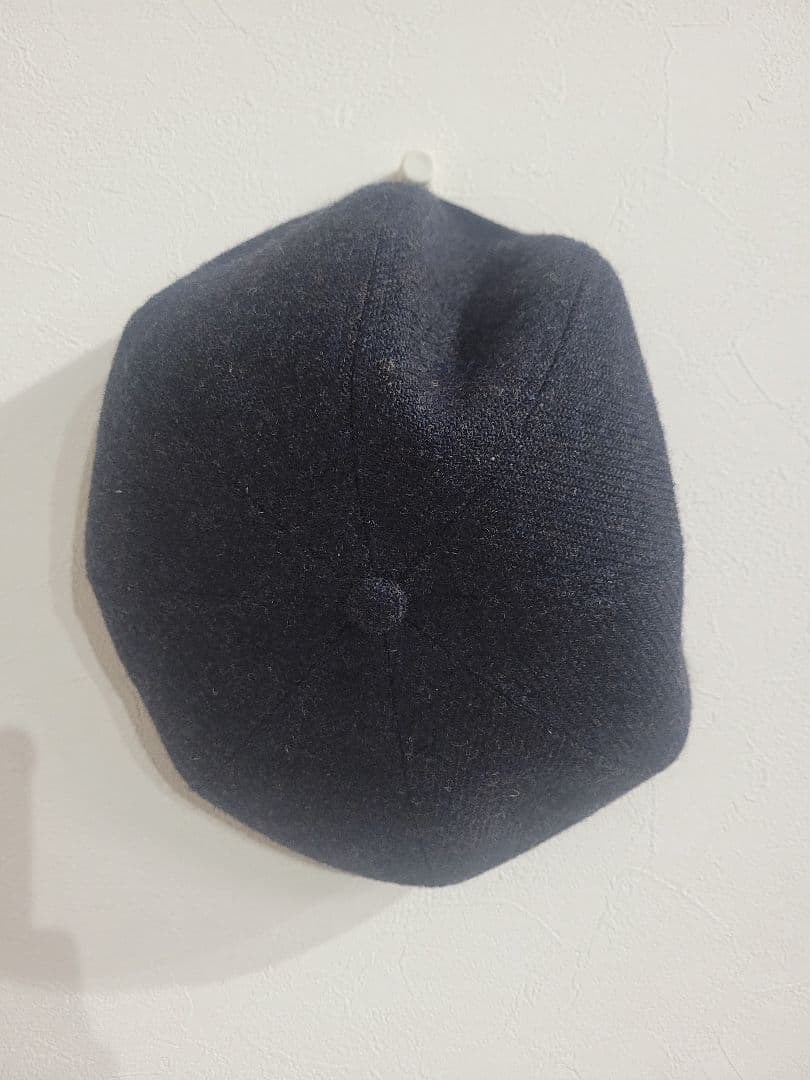 Nigel Cabourn ウール キャスケット ネイビー Mサイズ