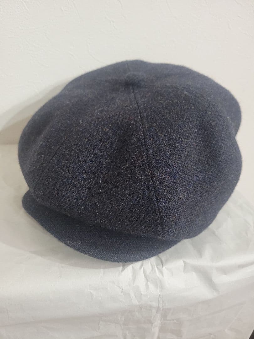 Nigel Cabourn ウール キャスケット ネイビー Mサイズ
