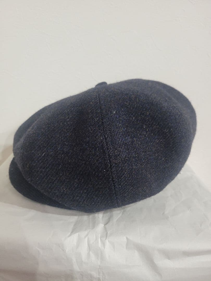 Nigel Cabourn ウール キャスケット ネイビー Mサイズ