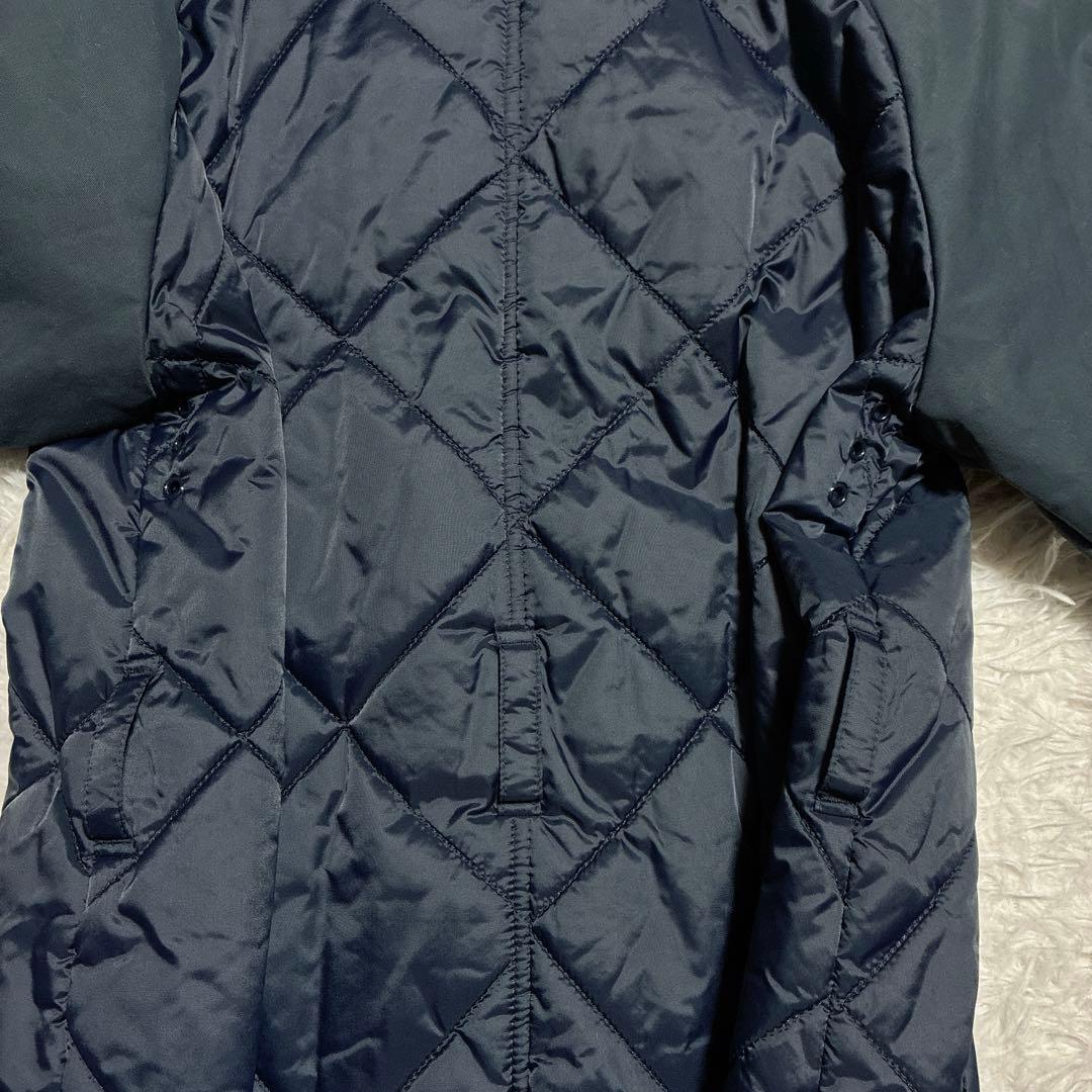 近年⭐️バブアー　アレクサチャン　キルティングコート　ベルト　中綿コート　洗える