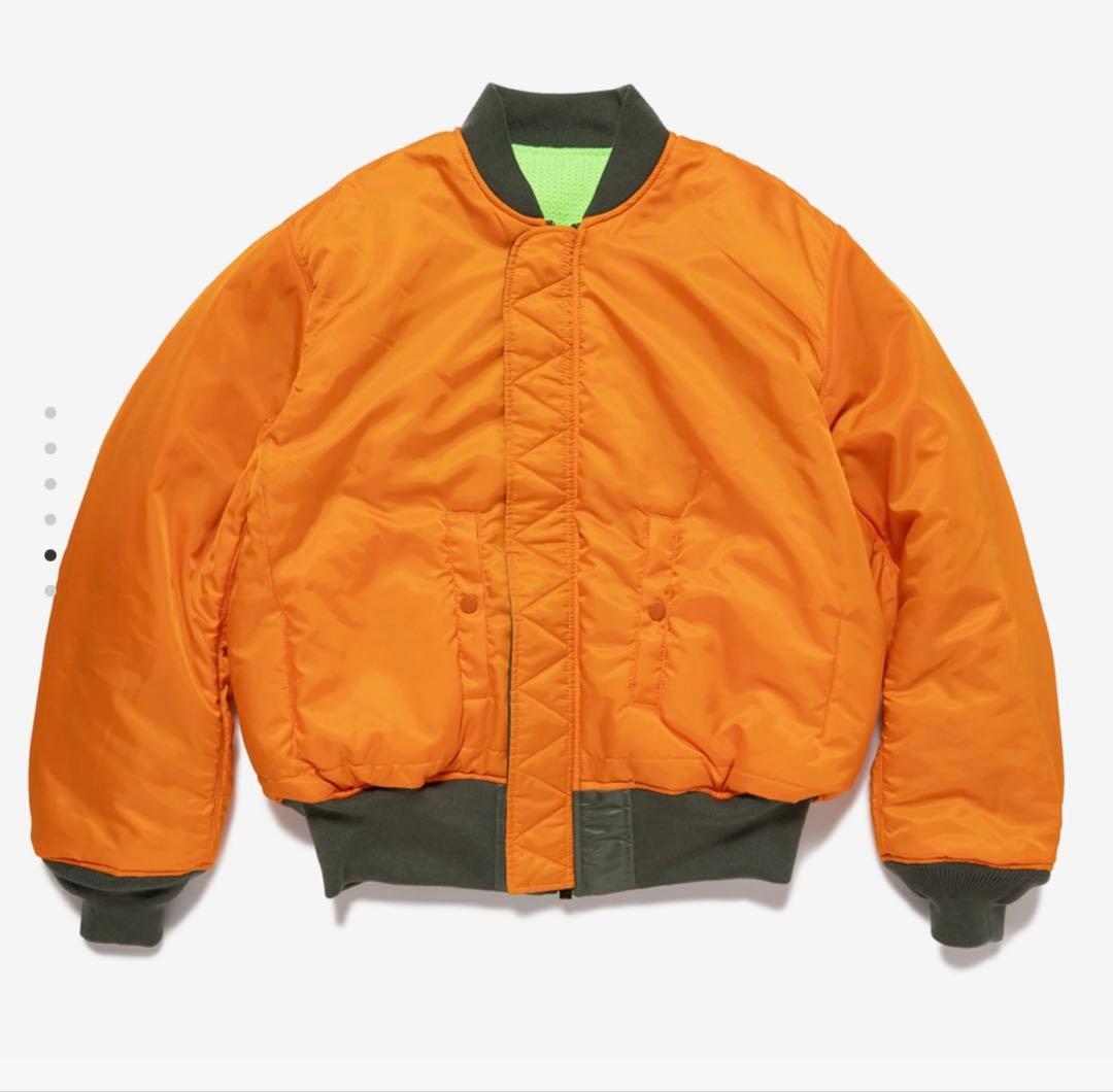 最終値下 新品未使用 WTAPS x Alpha MA-1 オリーブ S