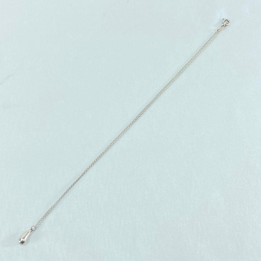 【美品】Tiffanyティファニー　ネックレス　ティアドロップ　エルサペレッティ