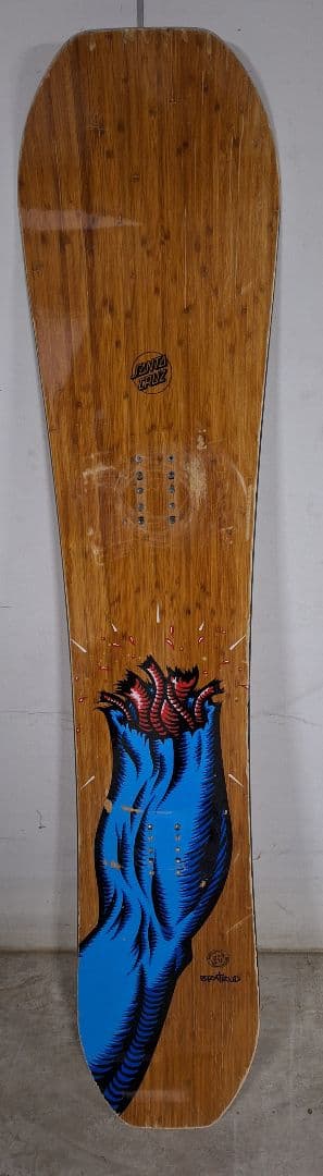 サンタクルーズ　スノーボード　板