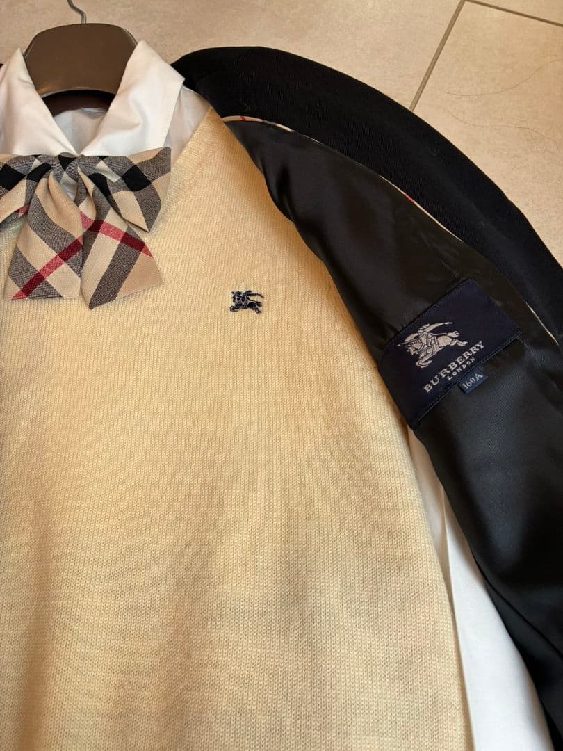 Burberry フォーマルドレス【ベスト付き】 5点セット+靴