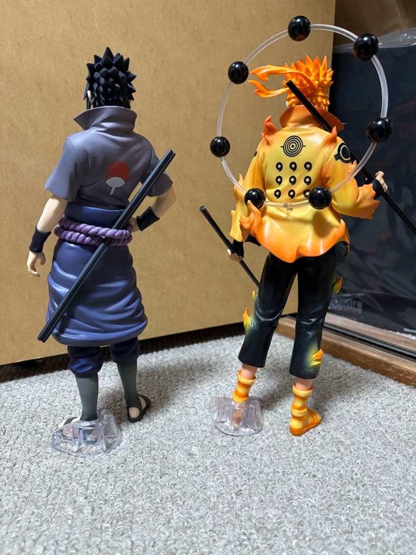 一番くじ NARUTO 紡がれる火の意志 うずまきナルト うちはサスケ輪廻写輪眼