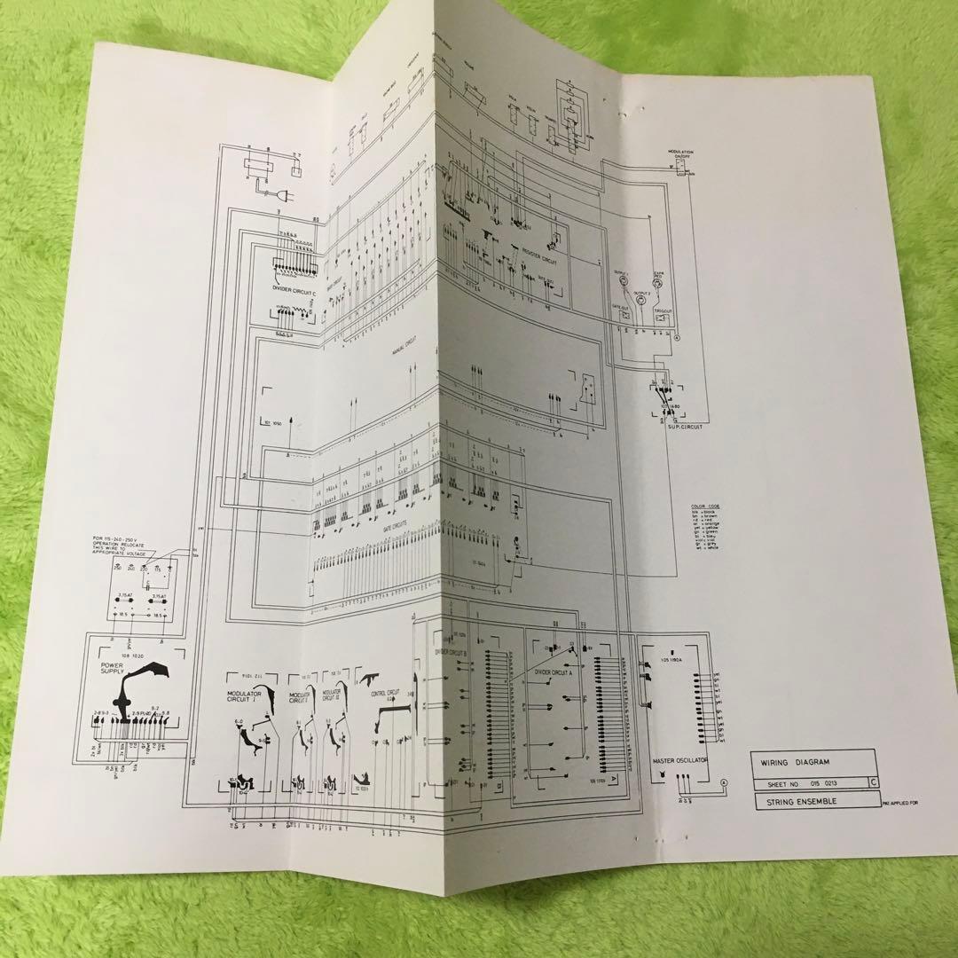 再写真追加solina サービスインフォメーションとハモンドオルガンパンフレット