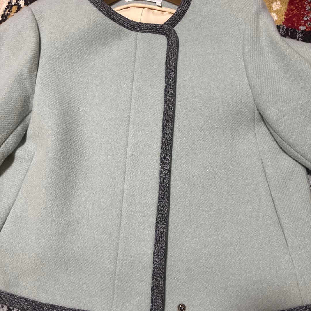 極美品⭐️Chloé ライトグリーン　コート　36