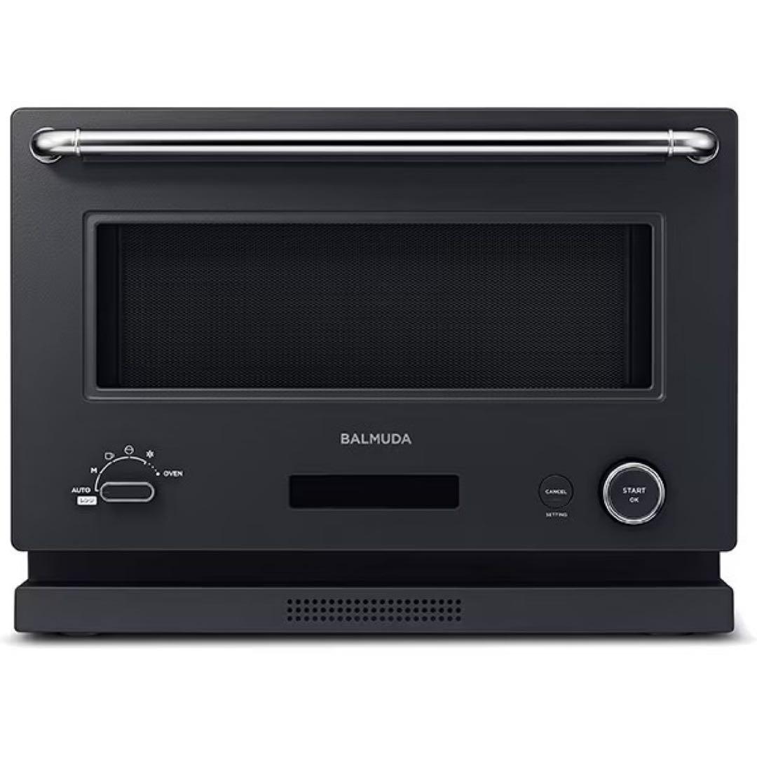 【新品未開封】バルミューダ オーブンレンジ ブラック K09A-BK
