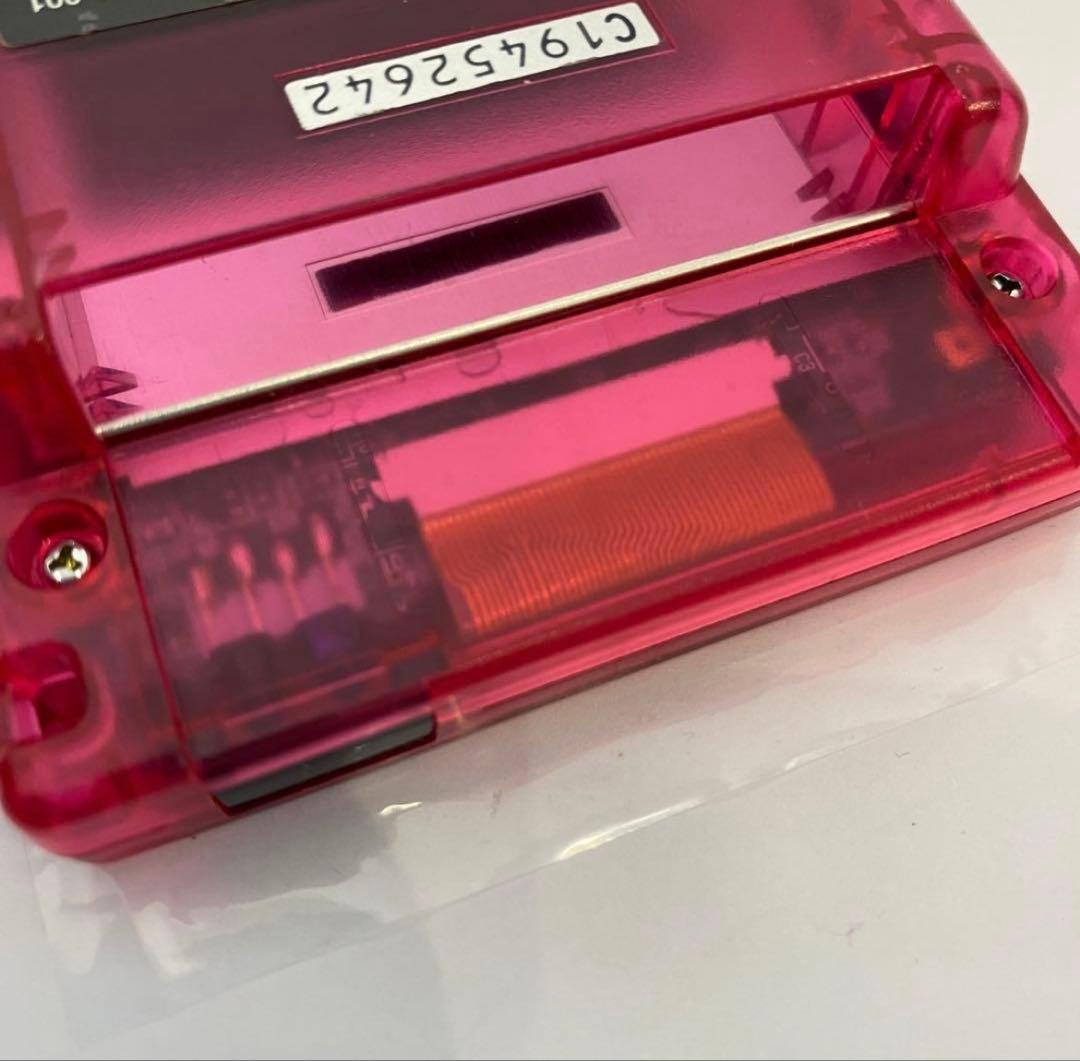 【美品】希少　ゲームボーイカラー　サクラ大戦記念モデル　チェリーレッド　GBC