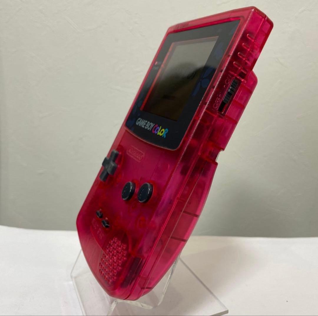 【美品】希少　ゲームボーイカラー　サクラ大戦記念モデル　チェリーレッド　GBC