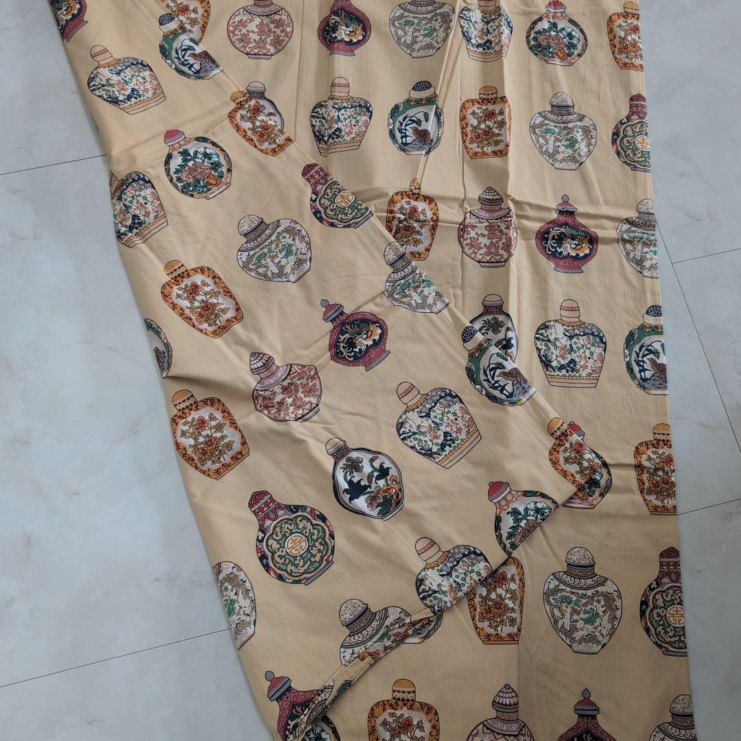 チャイナシーズ　マルチカバー　布団カバー　伊勢丹購入品　稀少廃番シリーズ　新品