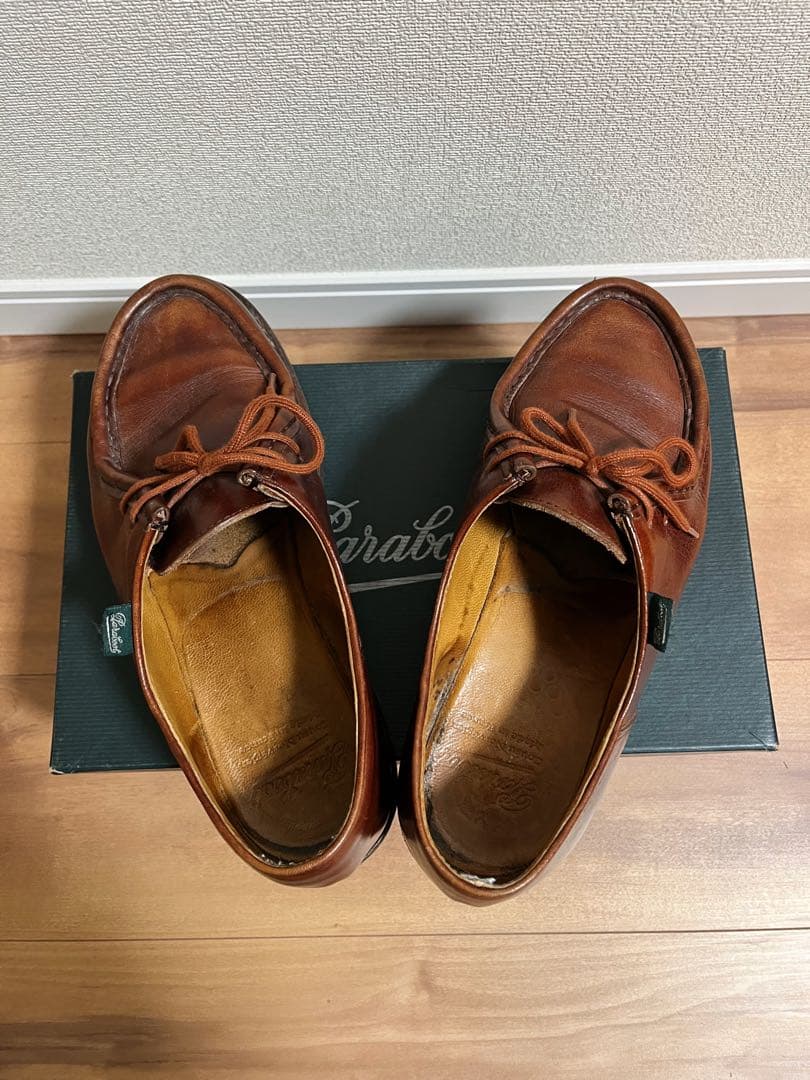 Paraboot Michael パラブーツ ミカエル モカシン 革靴 42